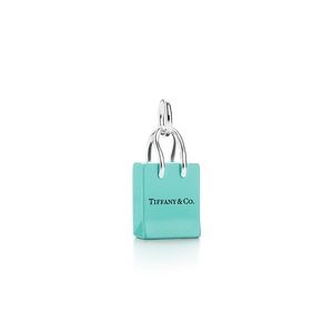 Tiffany & Co. Sterling Silver Shopping Bag Charm
